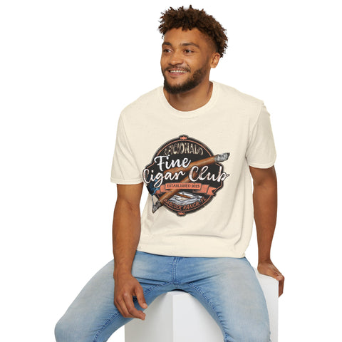 Fine Cigar Club Babcock Ranch T-Shirt (Large Logo)
