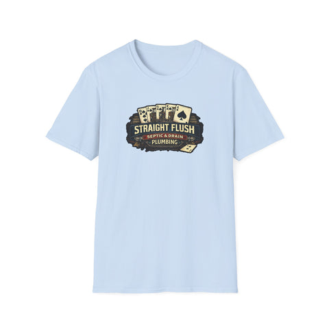 Straight Flush Plumbing T-Shirt