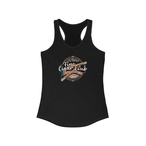 Fine Cigar Club Racerback Tank Top