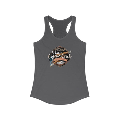 Fine Cigar Club Racerback Tank Top