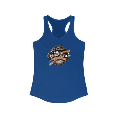 Fine Cigar Club Racerback Tank Top