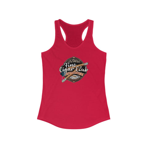 Fine Cigar Club Racerback Tank Top