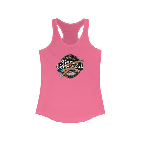 Fine Cigar Club Racerback Tank Top