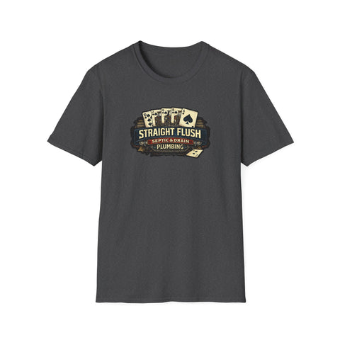 Straight Flush Plumbing T-Shirt