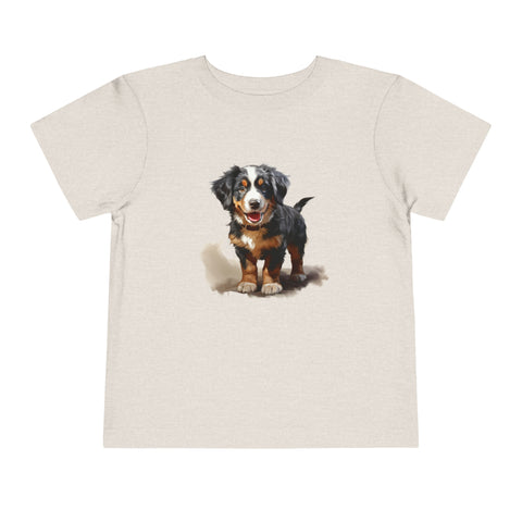 Toddler Short Sleeve Puppy Tee