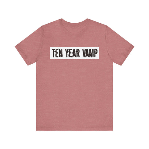 Ten Year Vamp Retro Bumpersticker Band Tee | Unisex