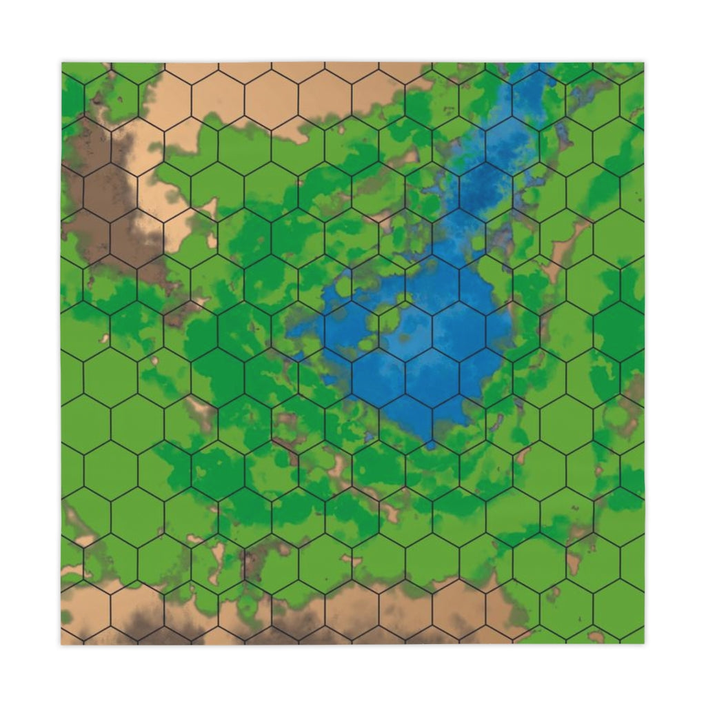 Cloth Battle Rounds Map (Mostly Forest Version) – Dido Diversions