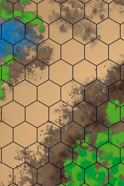 Battle Rounds Paper Map